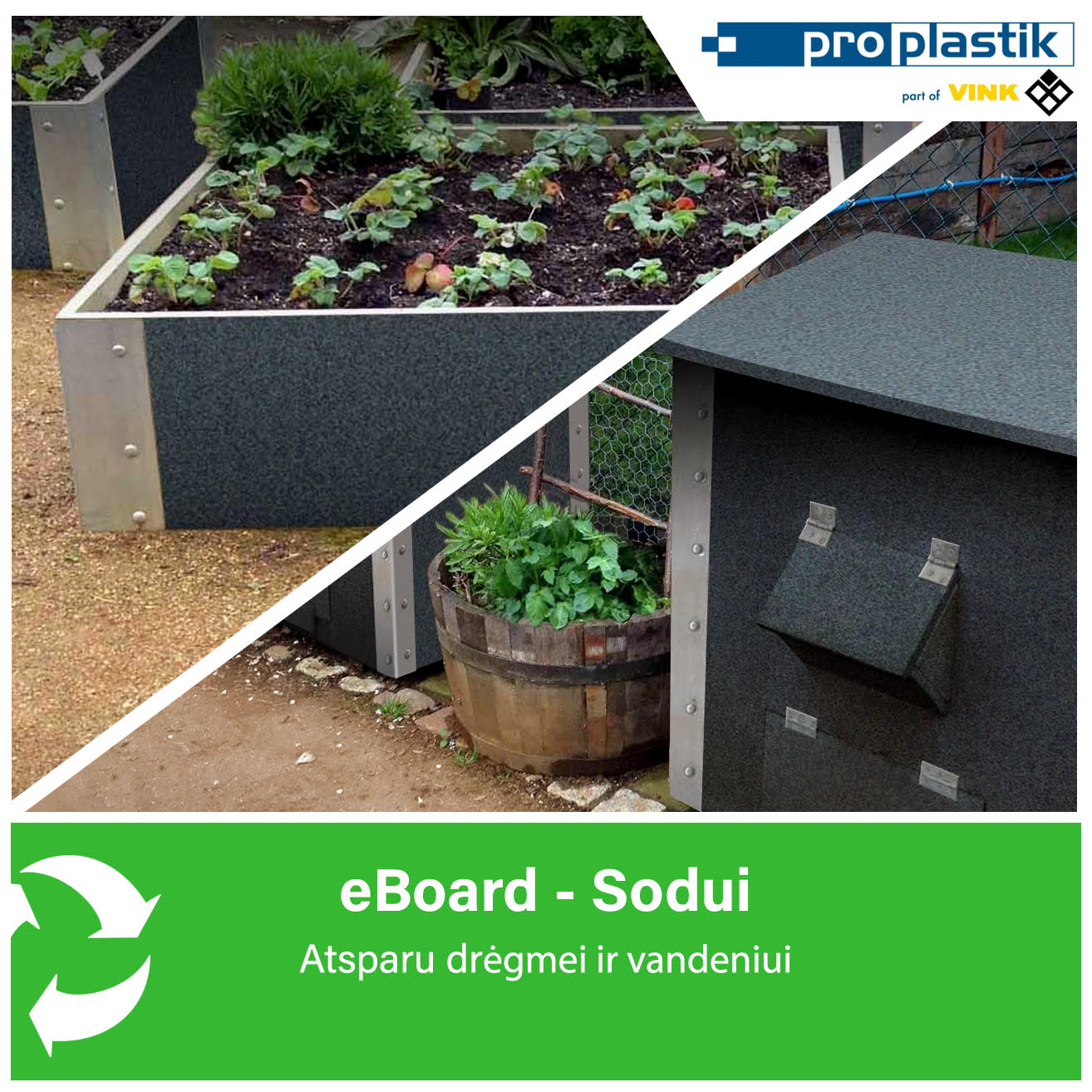 pakeltos lysves mulciavimo talpa