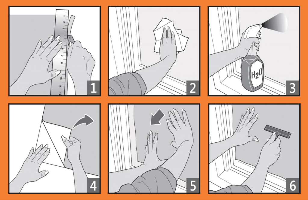 Kaip pritvirtinti plėvelę Statinė plėvelė